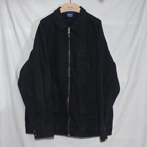 Vtg BadBoy The Flame Still Burns Strong Denim Full Zip Jacket - Black - Sz XL*